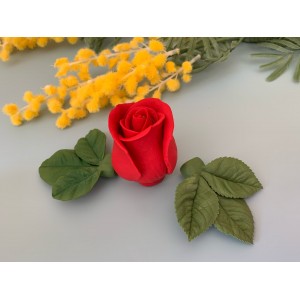 Роза рюмочка силиконовая форма 